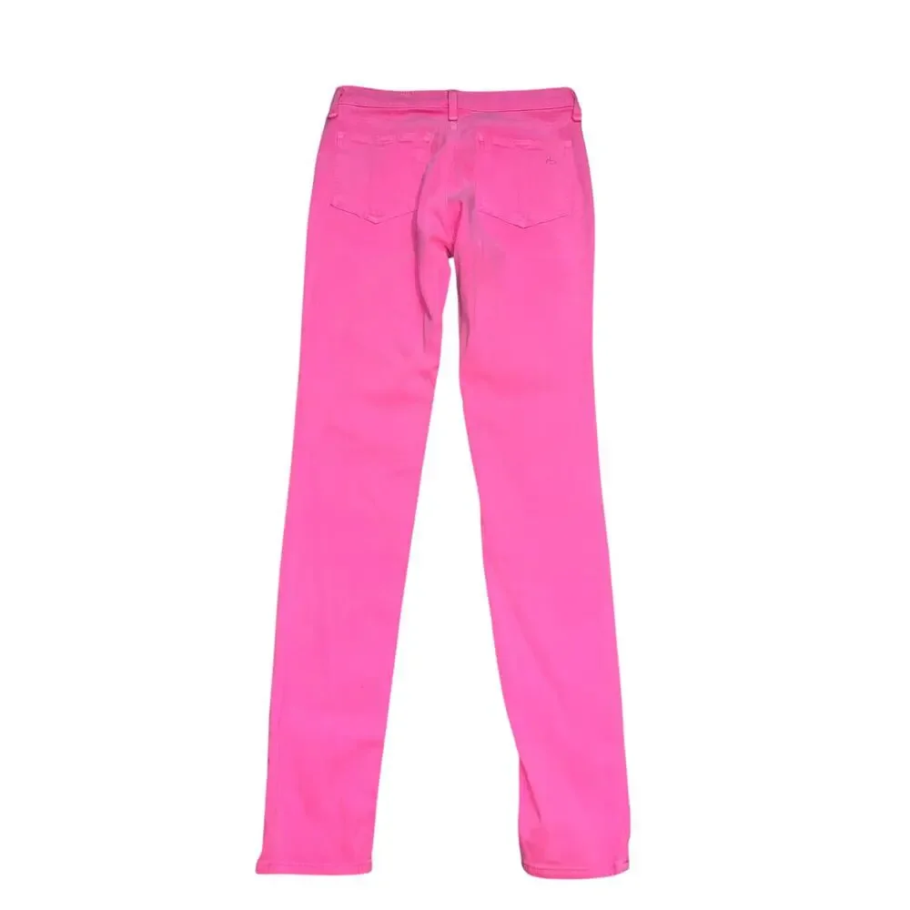 Rag & Bone Neon Pink Legging Jeans Size 26